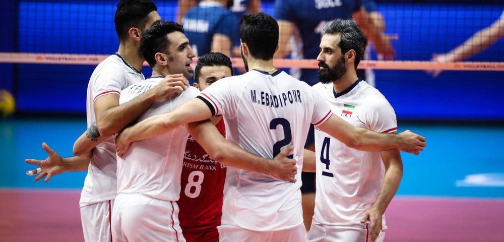 شکست تیم ملی والیبال کانادا در برابر ایران در شهر ارومیه مهد والیبال ایران